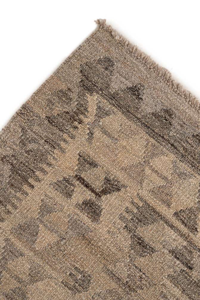 5' 2 x 6' 6 Hand Woven Kilim Maymana Wool Rug