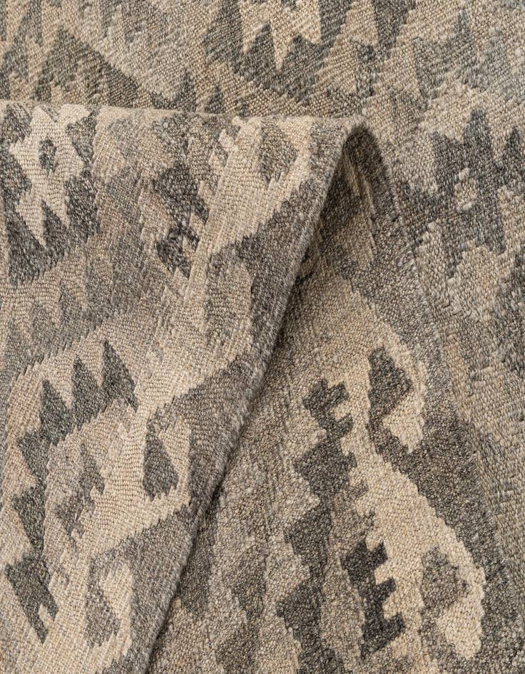 Detail image of 5' 4 x 6' 5  Hand Woven Kilim Maymana Wool Rug