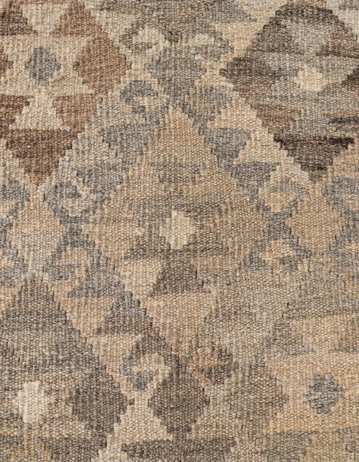 Detail image of 5' 1 x 6' 11  Hand Woven Kilim Maymana Wool Rug