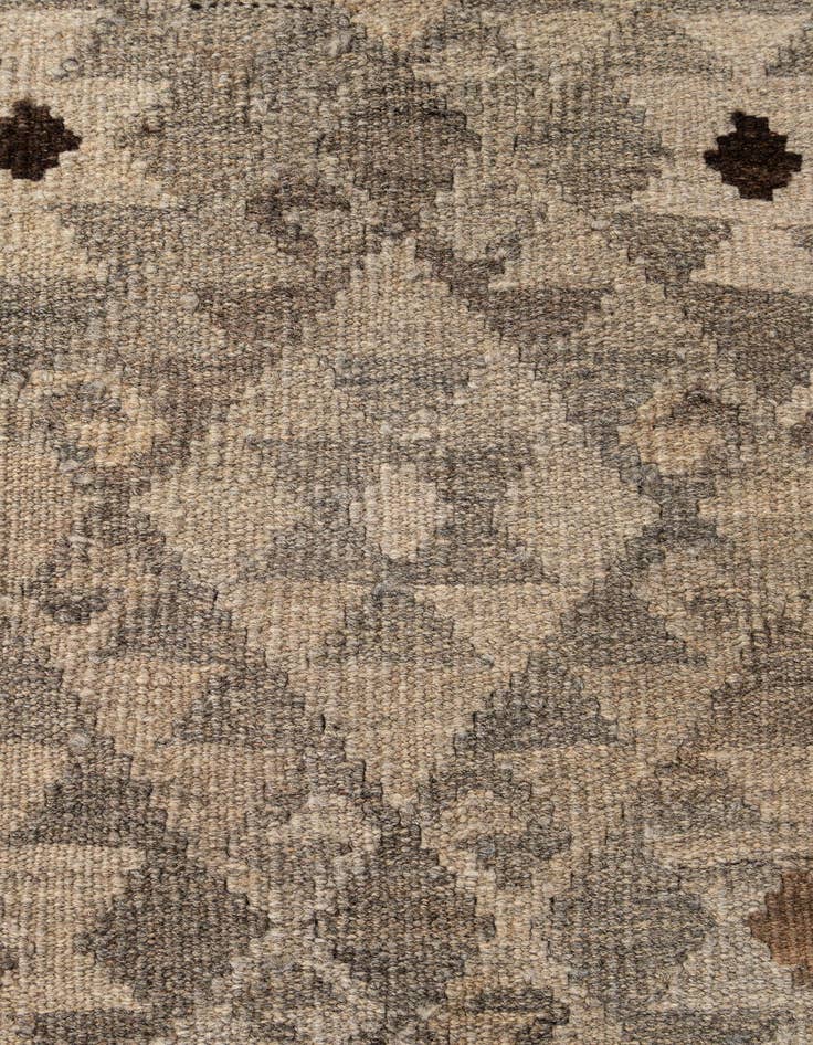 Detail image of 5' 4 x 6' 10  Hand Woven Kilim Maymana Wool Rug