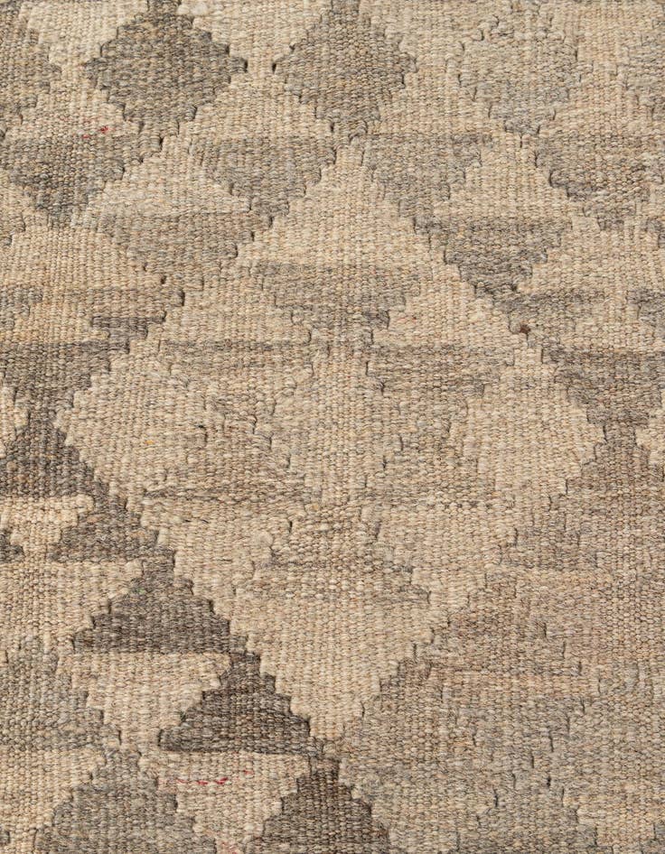 Detail image of 5' 2 x 7' 4  Hand Woven Kilim Maymana Wool Rug