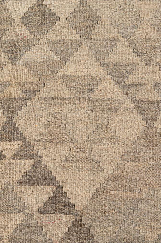 5' 2 x 7' 4 Hand Woven Kilim Maymana Wool Rug