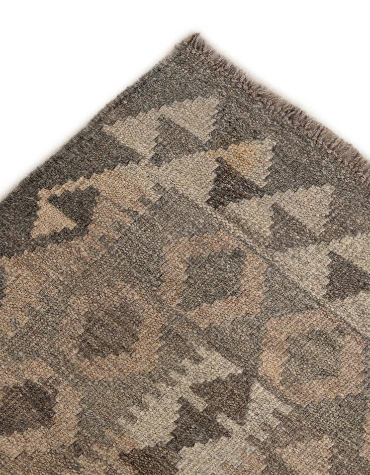 Detail image of 5' 2 x 7' 4  Hand Woven Kilim Maymana Wool Rug