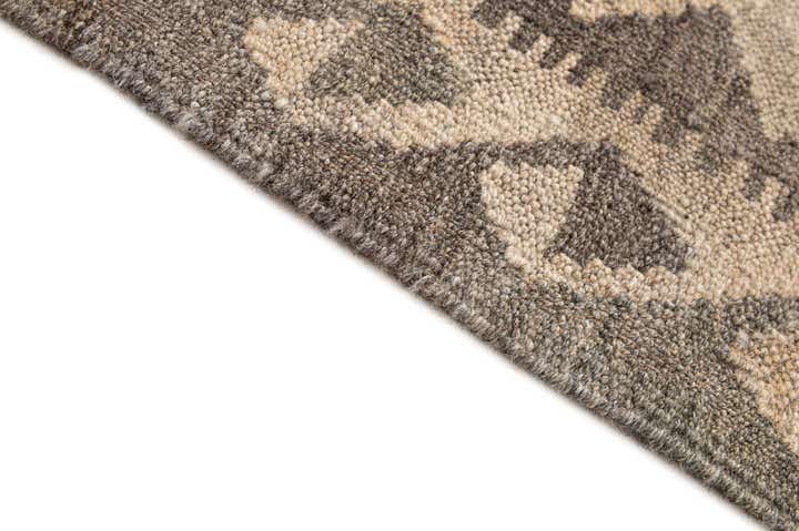 5' 3 x 8' Hand Woven Kilim Maymana Wool Rug