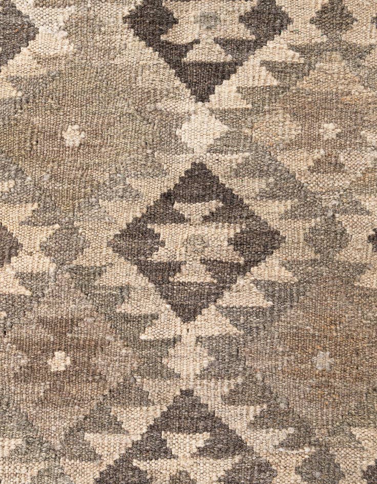 Detail image of 5' 3 x 8'  Hand Woven Kilim Maymana Wool Rug