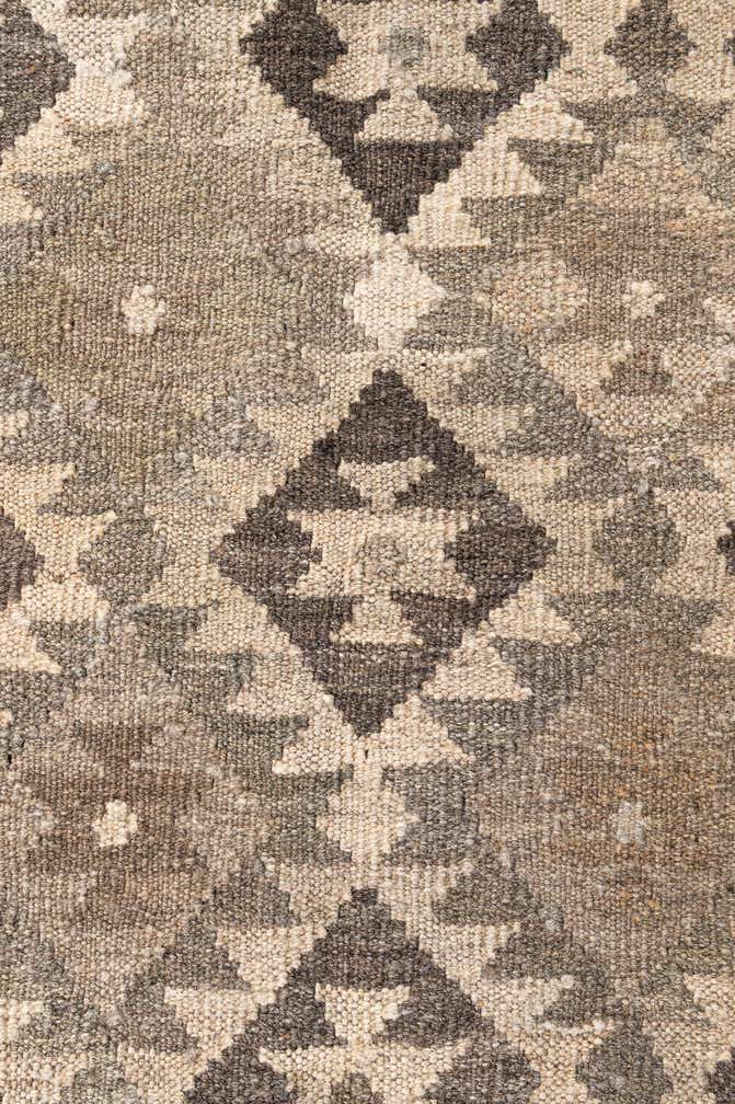 5' 3 x 8' Hand Woven Kilim Maymana Wool Rug
