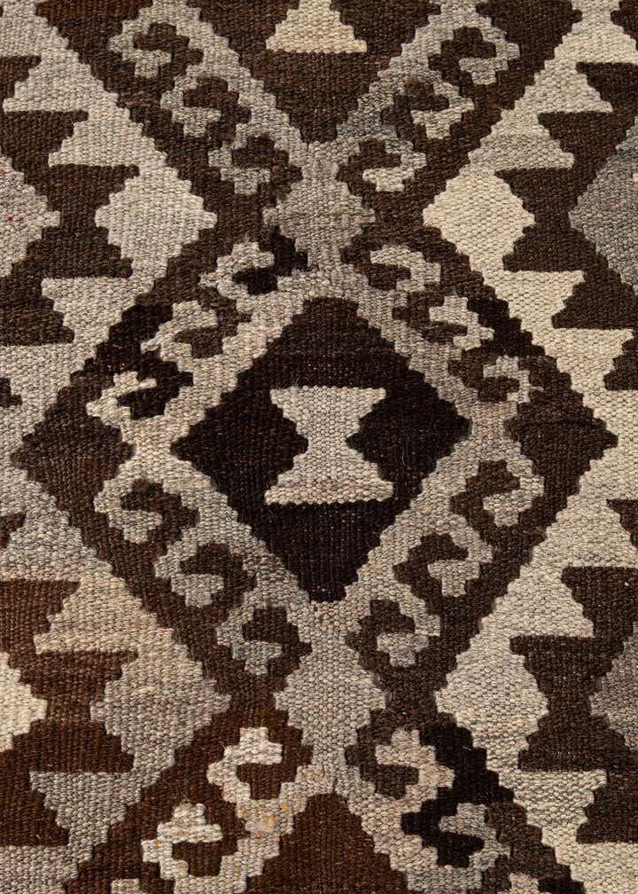 5' 5 x 6' 6 Hand Woven Kilim Maymana Wool Rug