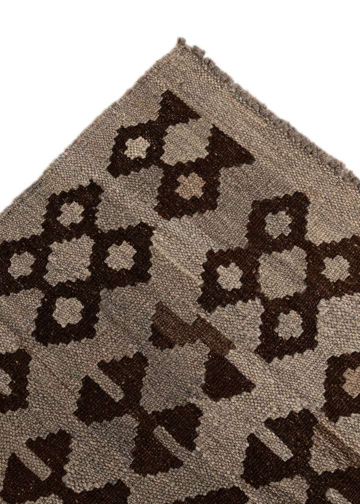 5' 5 x 6' 6 Hand Woven Kilim Maymana Wool Rug