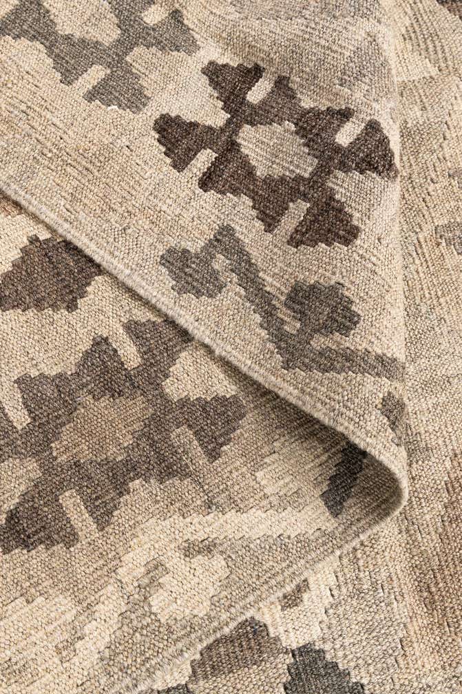 5' 8 x 7' 8 Hand Woven Kilim Maymana Wool Rug