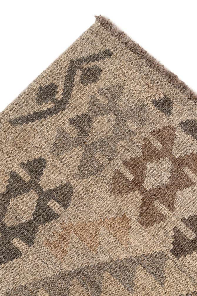 5' 8 x 7' 8 Hand Woven Kilim Maymana Wool Rug