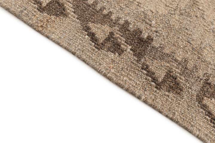 5' 10 x 7' 6 Hand Woven Kilim Maymana Wool Rug