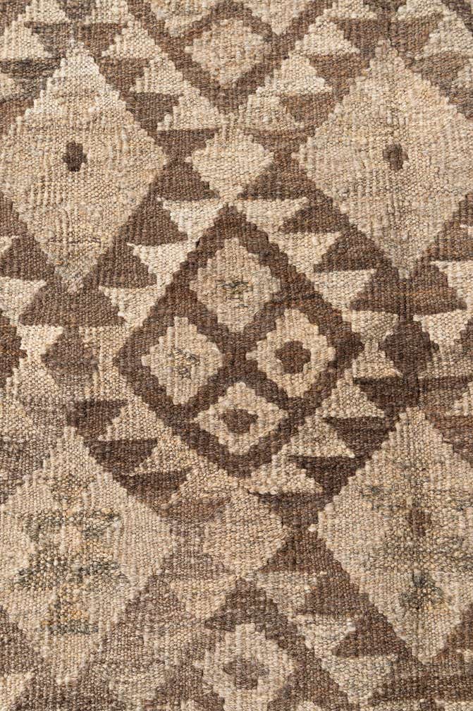 5' 10 x 7' 6 Hand Woven Kilim Maymana Wool Rug