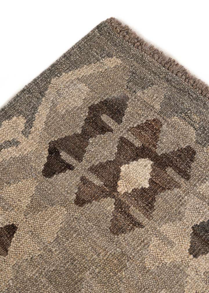 5' 9 x 7' 11 Hand Woven Kilim Maymana Wool Rug