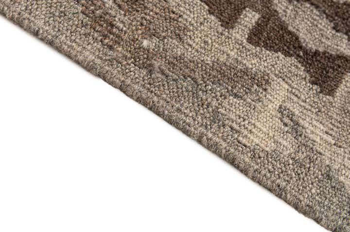 5' 9 x 7' 9 Hand Woven Kilim Maymana Wool Rug