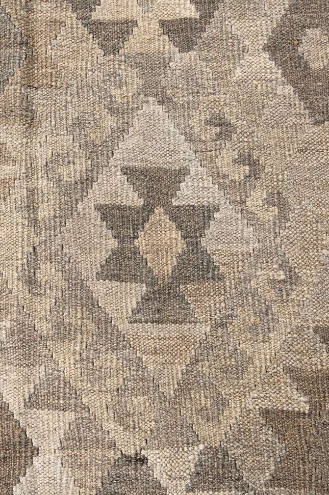 5' 9 x 7' 9 Hand Woven Kilim Maymana Wool Rug