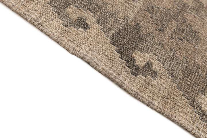 5' 8 x 7' 11 Hand Woven Kilim Maymana Wool Rug