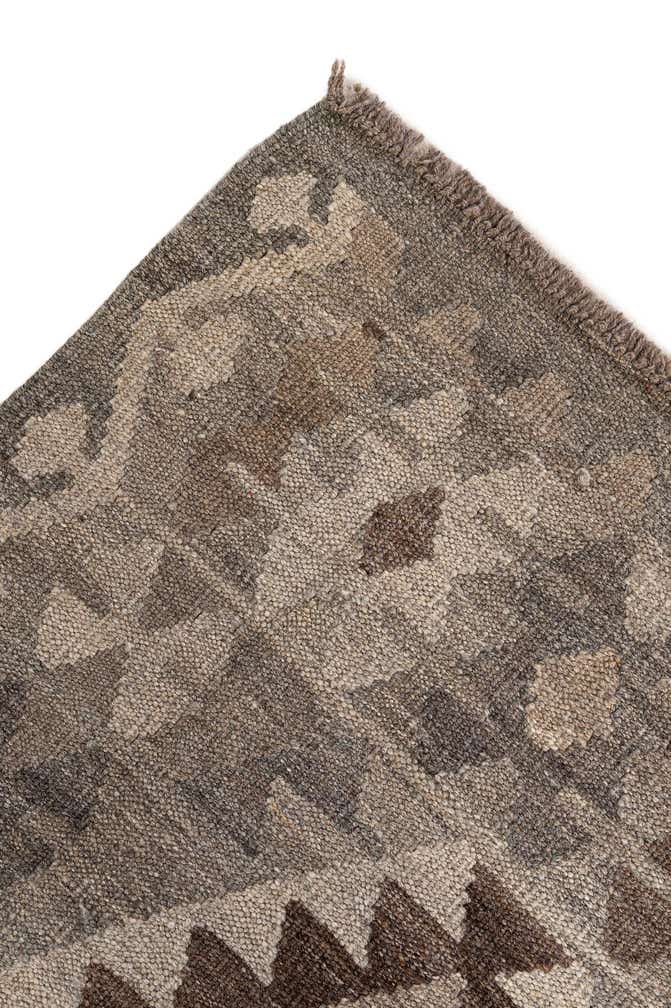 5' 9 x 7' 11 Hand Woven Kilim Maymana Wool Rug