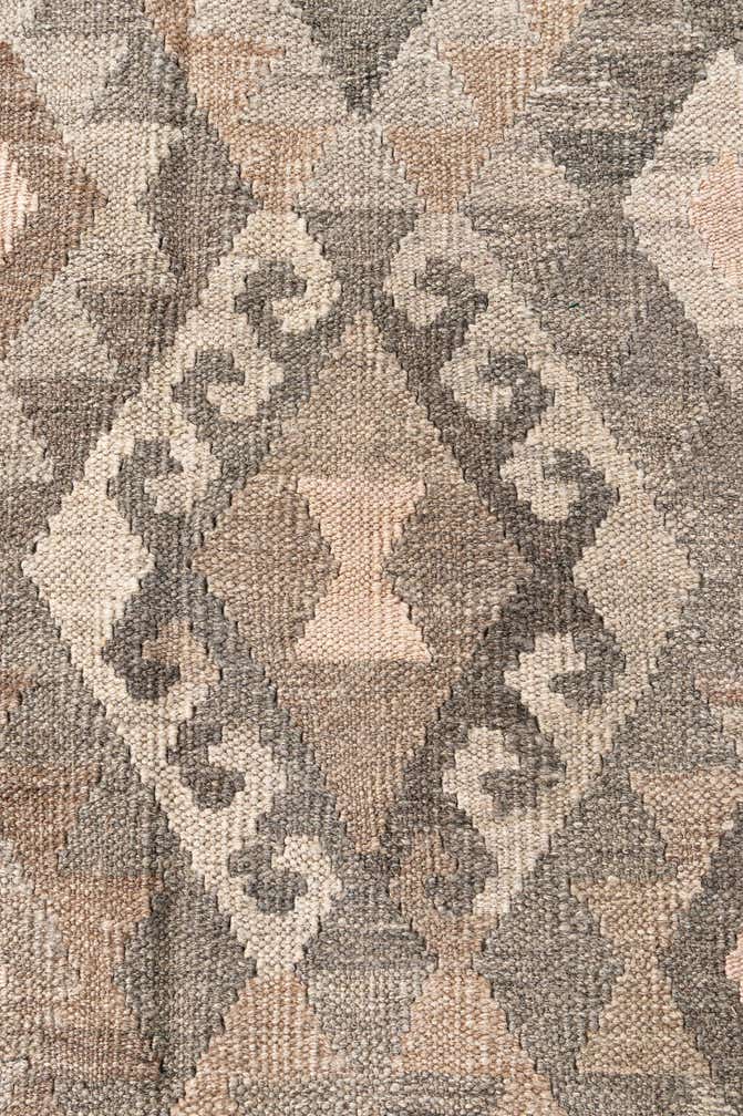 5' 9 x 7' 11 Hand Woven Kilim Maymana Wool Rug