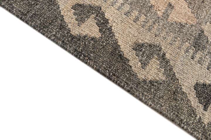 5' 8 x 8' 1 Hand Woven Kilim Maymana Wool Rug