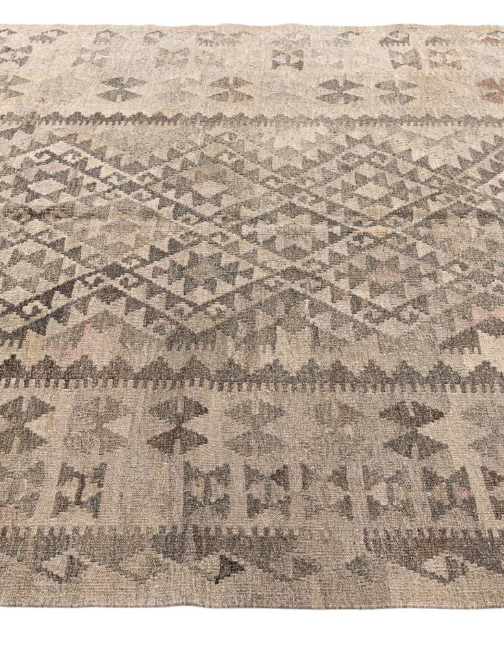 Detail image of 5' 6 x 8' 4  Hand Woven Kilim Maymana Wool Rug
