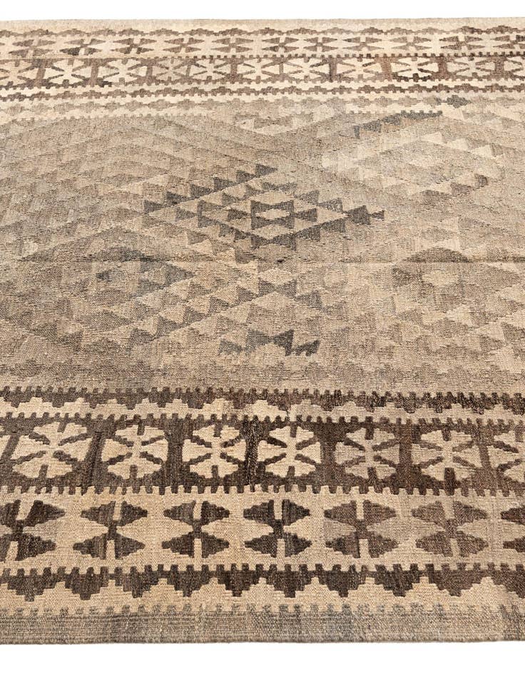 Detail image of 5' 9 x 8' 7  Hand Woven Kilim Maymana Wool Rug