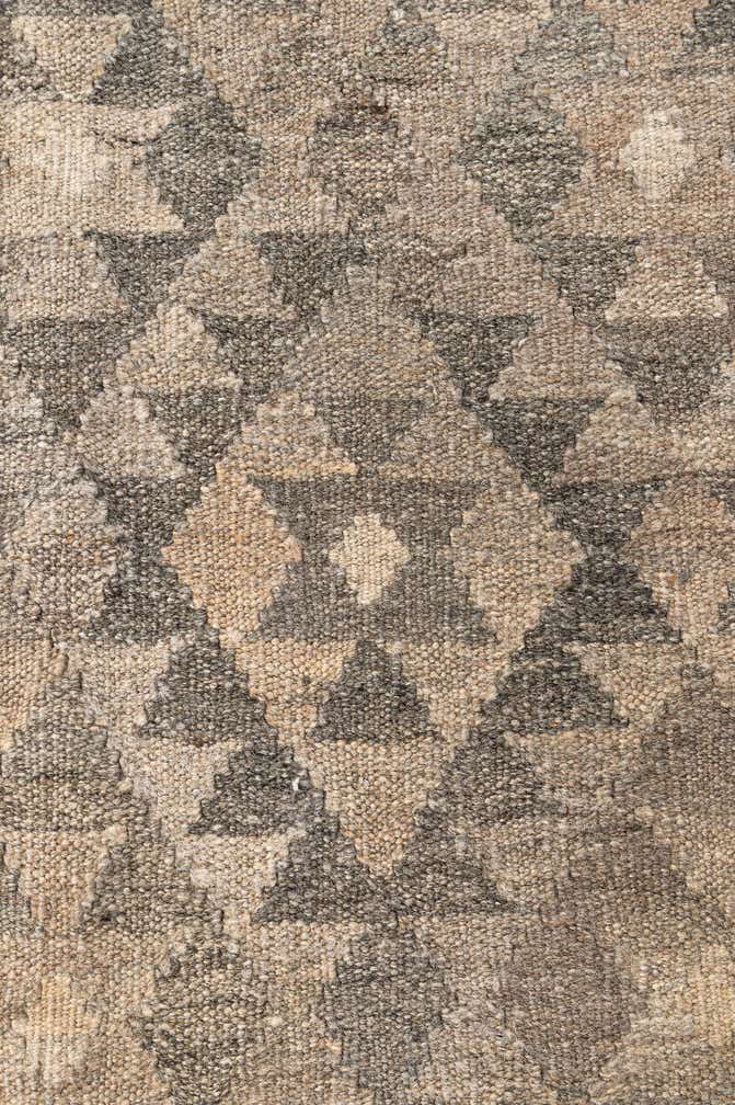 5' 10 x 7' 11 Hand Woven Kilim Maymana Wool Rug