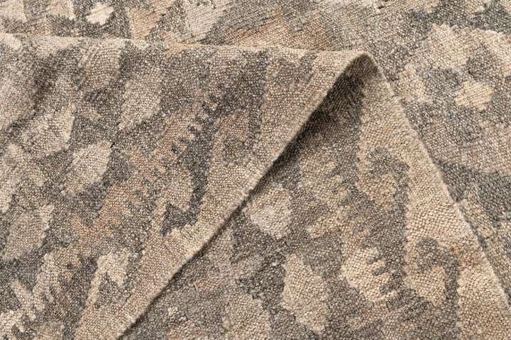 5' 10 x 7' 11 Hand Woven Kilim Maymana Wool Rug