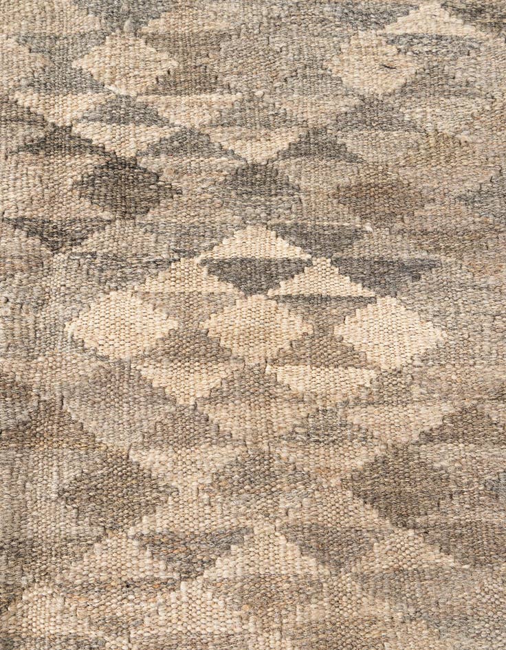 Detail image of 5' 10 x 8'  Hand Woven Kilim Maymana Wool Rug