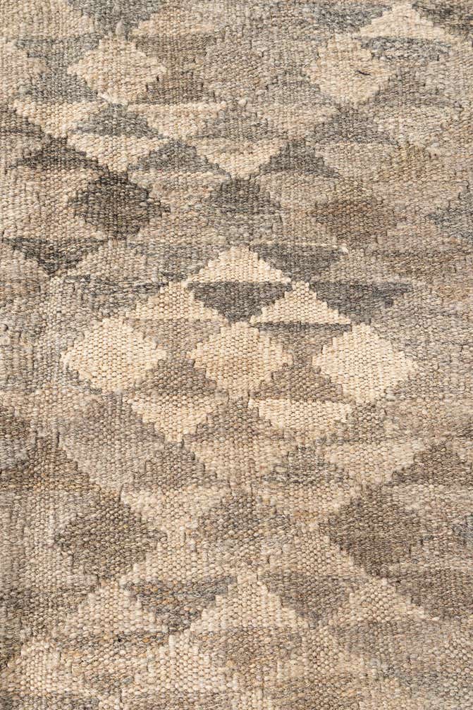 5' 10 x 8' Hand Woven Kilim Maymana Wool Rug