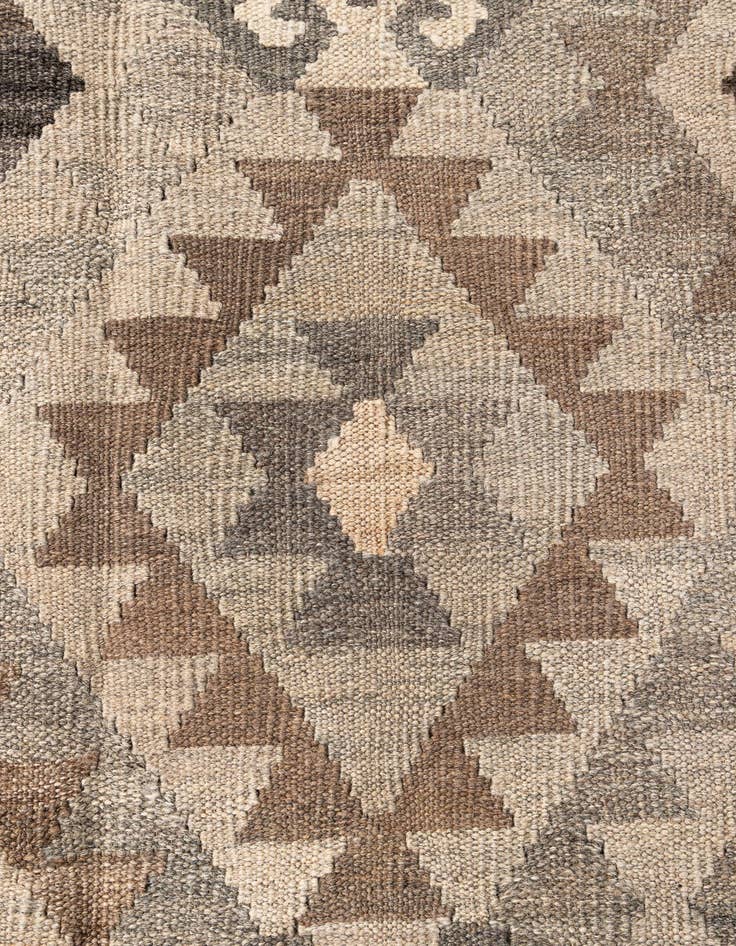 Detail image of 5' 10 x 7' 11  Hand Woven Kilim Maymana Wool Rug