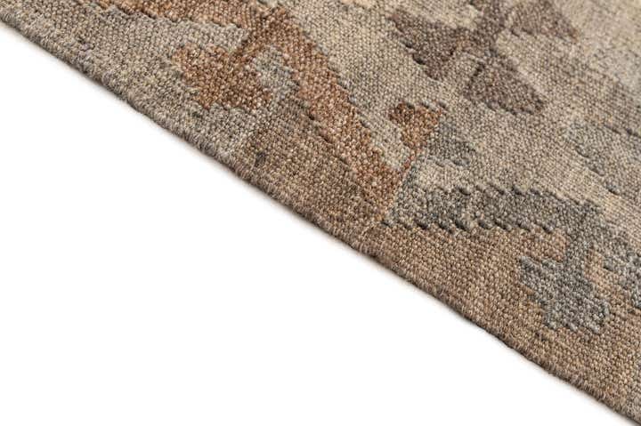 5' 8 x 8' 1 Hand Woven Kilim Maymana Wool Rug