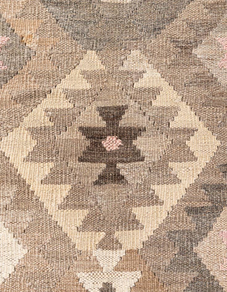 Detail image of 5' 9 x 7' 10  Hand Woven Kilim Maymana Wool Rug