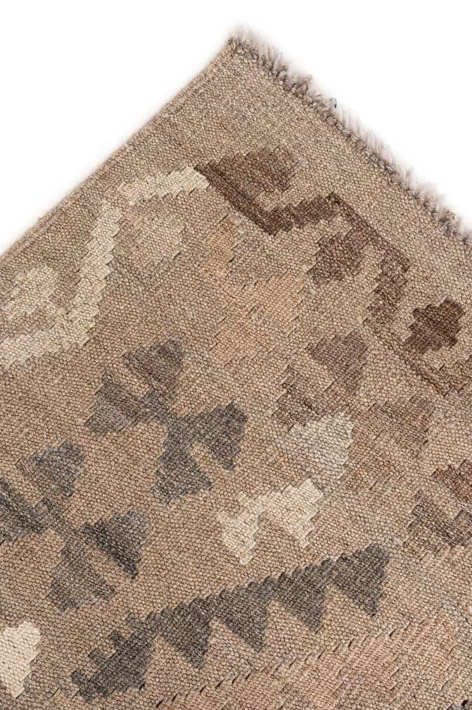 5' 9 x 7' 10 Hand Woven Kilim Maymana Wool Rug