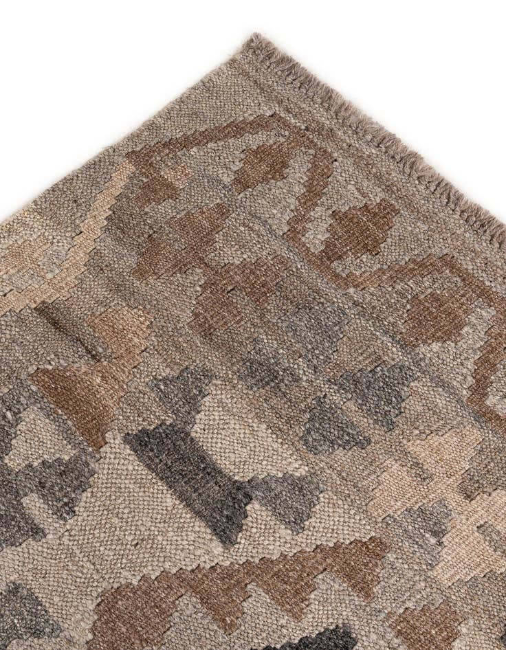 Detail image of 5' 9 x 8'  Hand Woven Kilim Maymana Wool Rug
