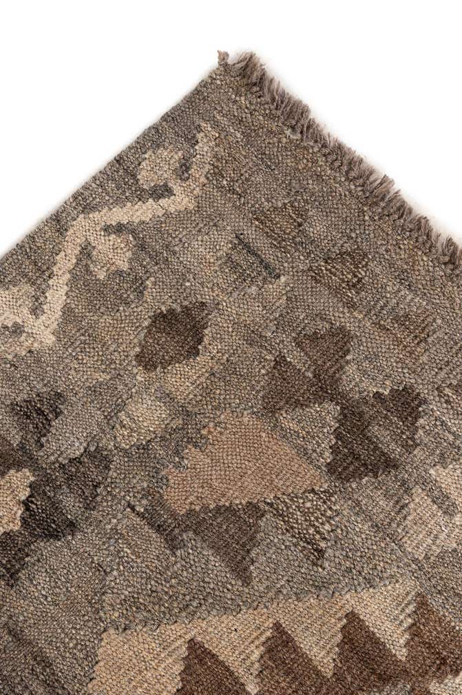 5' 11 x 7' 10 Hand Woven Kilim Maymana Wool Rug