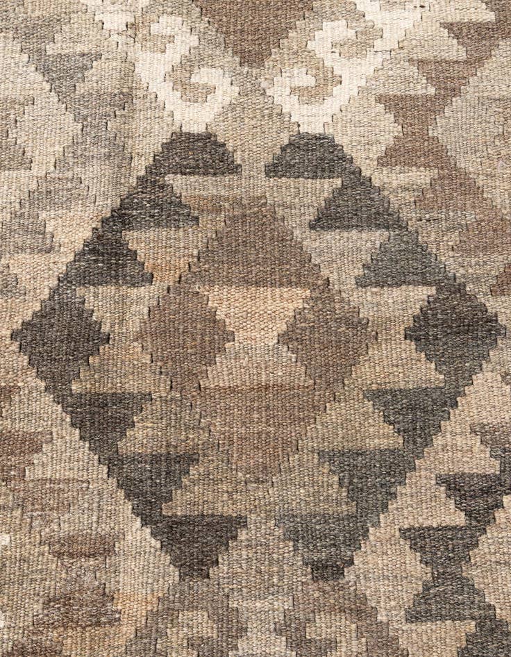 Detail image of 5' 10 x 8' 3  Hand Woven Kilim Maymana Wool Rug