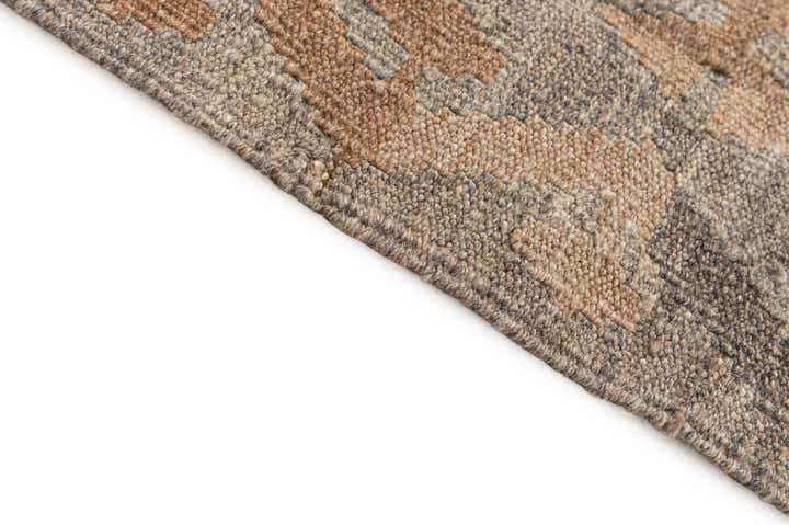 5' 9 x 8' 2 Hand Woven Kilim Maymana Wool Rug