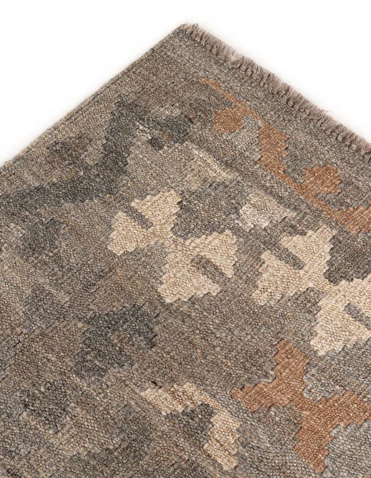 Detail image of 5' 9 x 8' 2  Hand Woven Kilim Maymana Wool Rug