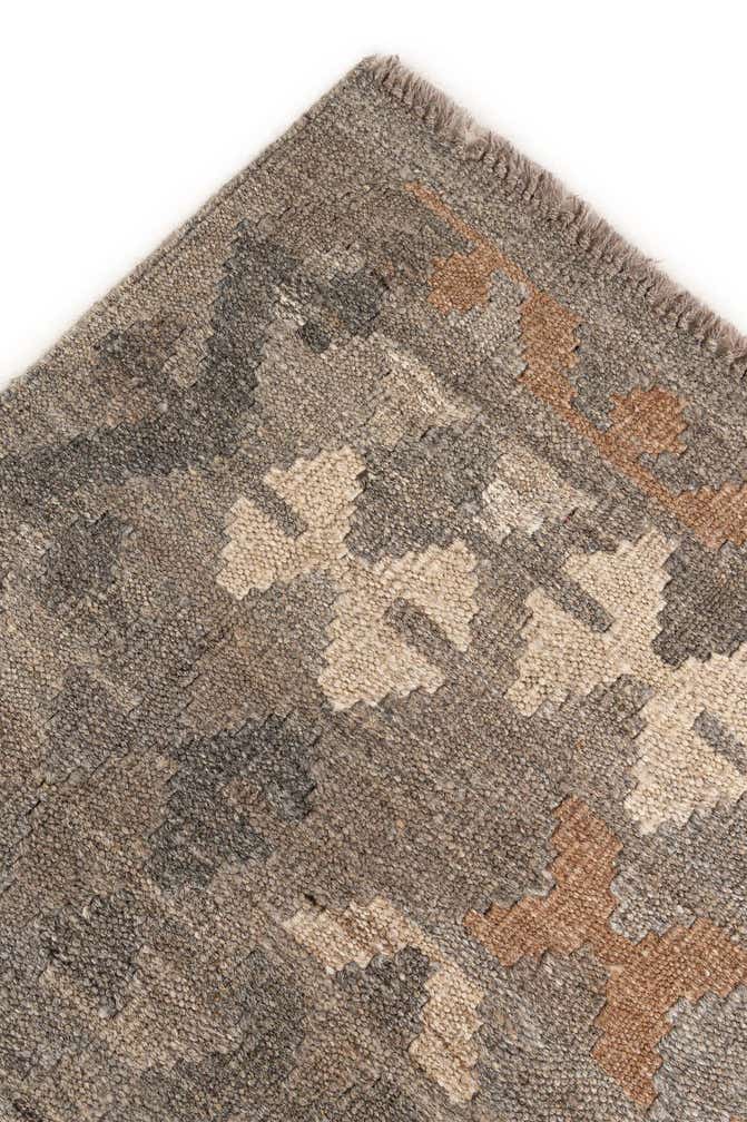 5' 9 x 8' 2 Hand Woven Kilim Maymana Wool Rug