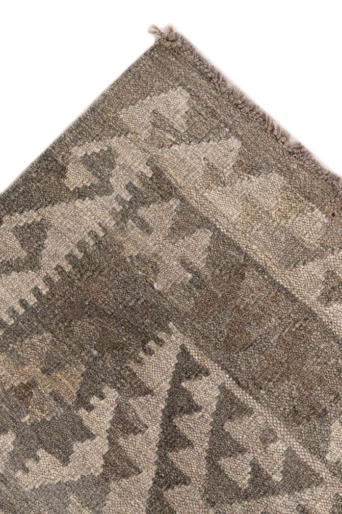 5' 10 x 8' 3 Hand Woven Kilim Maymana Wool Rug