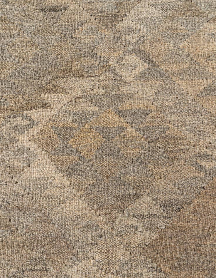 Detail image of 6' 1 x 9' 2  Hand Woven Kilim Maymana Wool Rug