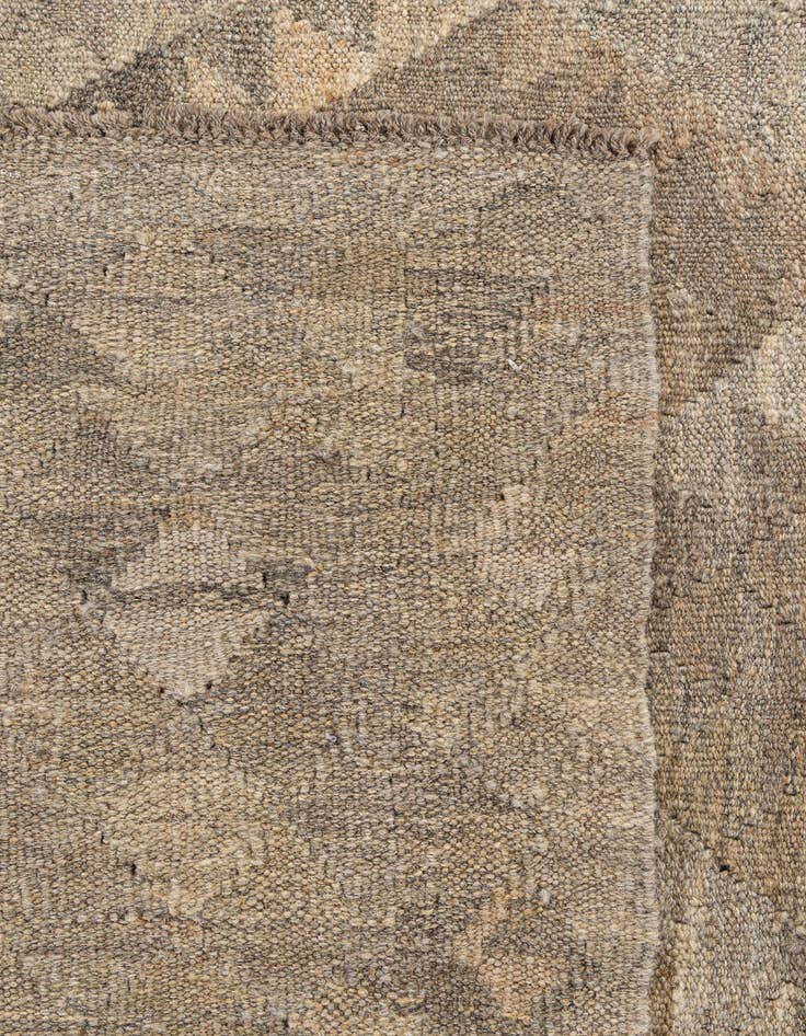 Detail image of 6' 1 x 9' 2  Hand Woven Kilim Maymana Wool Rug
