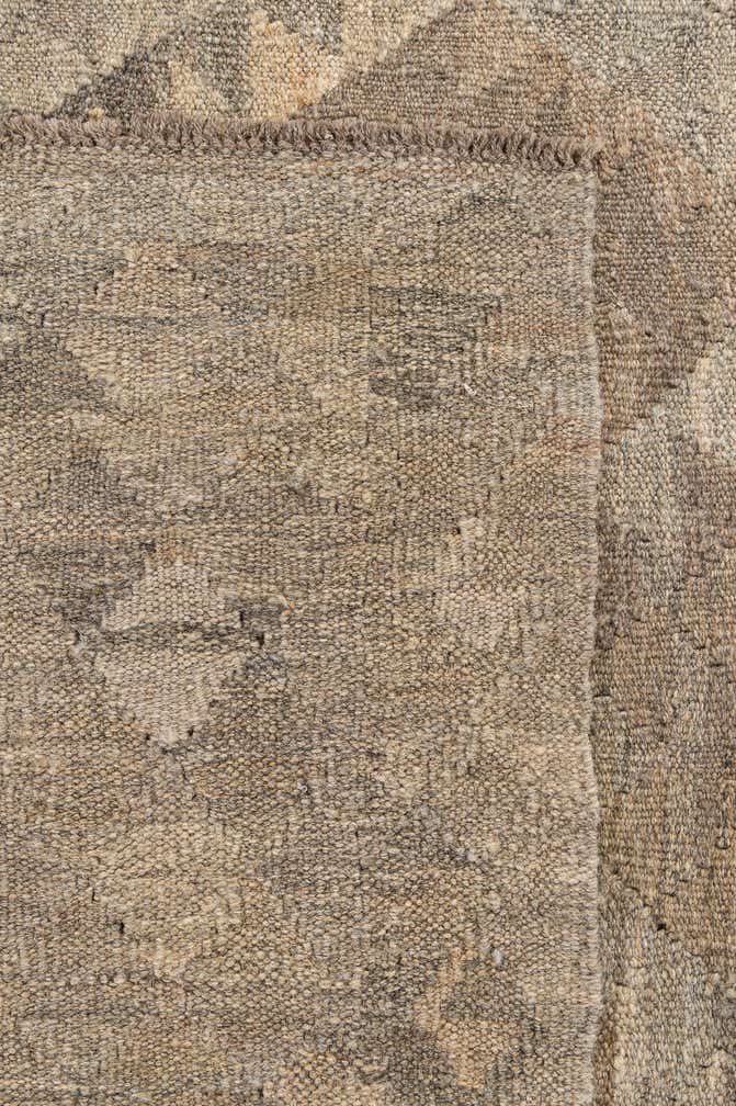 6' 1 x 9' 2 Hand Woven Kilim Maymana Wool Rug
