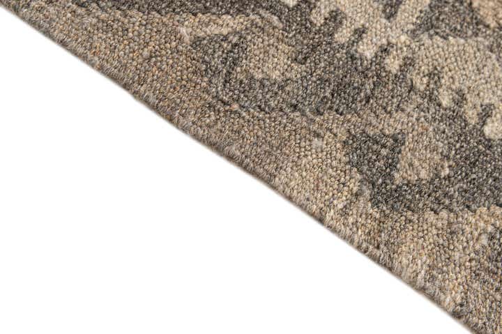 6' 1 x 8' Hand Woven Kilim Maymana Wool Rug