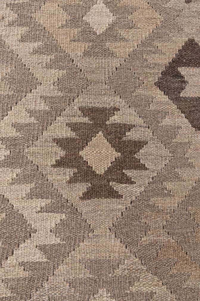 6' 6 x 9' 5 Hand Knotted Kilim Maymana Wool Rug