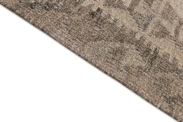 6' 5 x 9' 9 Hand Woven Kilim Maymana Wool Rug