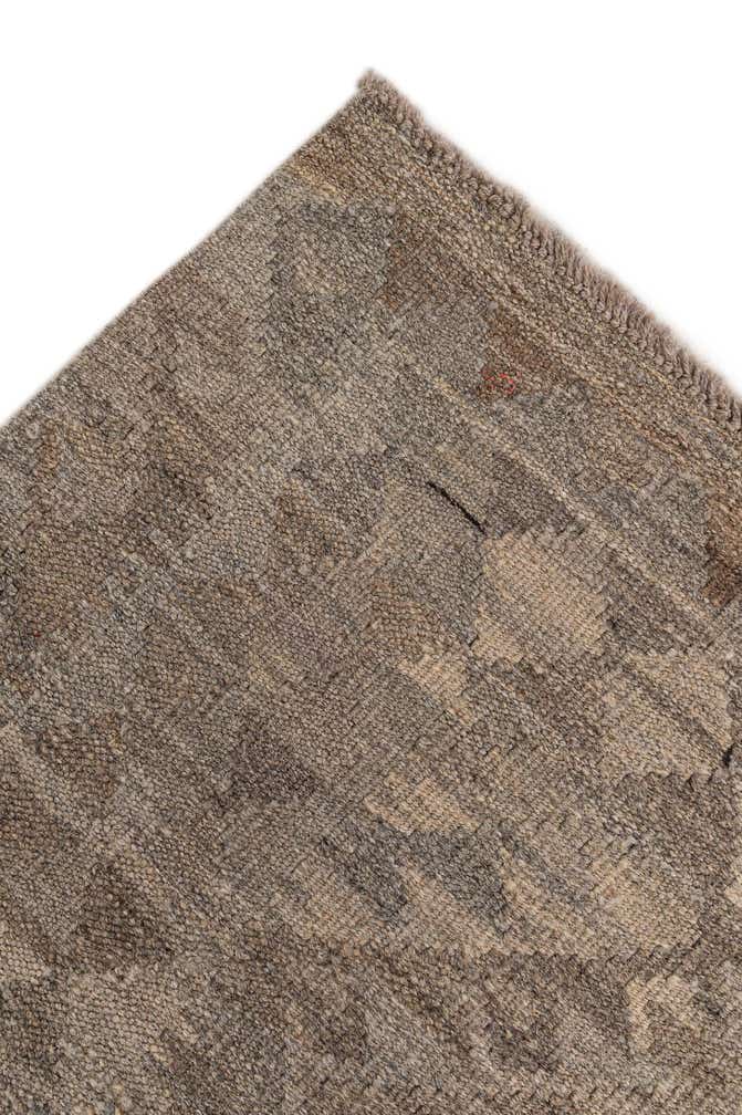 6' 5 x 9' 9 Hand Woven Kilim Maymana Wool Rug