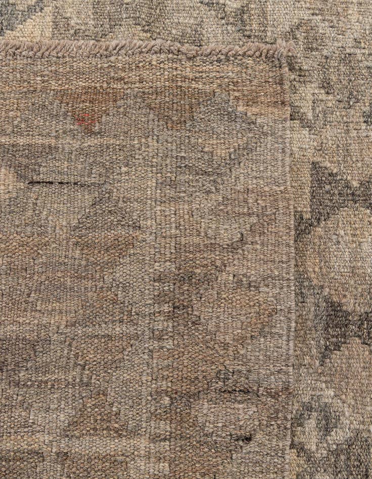 Detail image of 6' 5 x 9' 9  Hand Woven Kilim Maymana Wool Rug