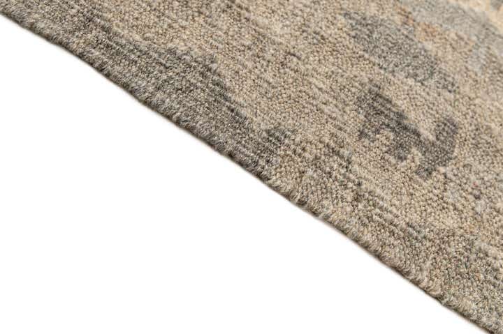 6' 10 x 9' 3 Hand Woven Kilim Maymana Wool Rug