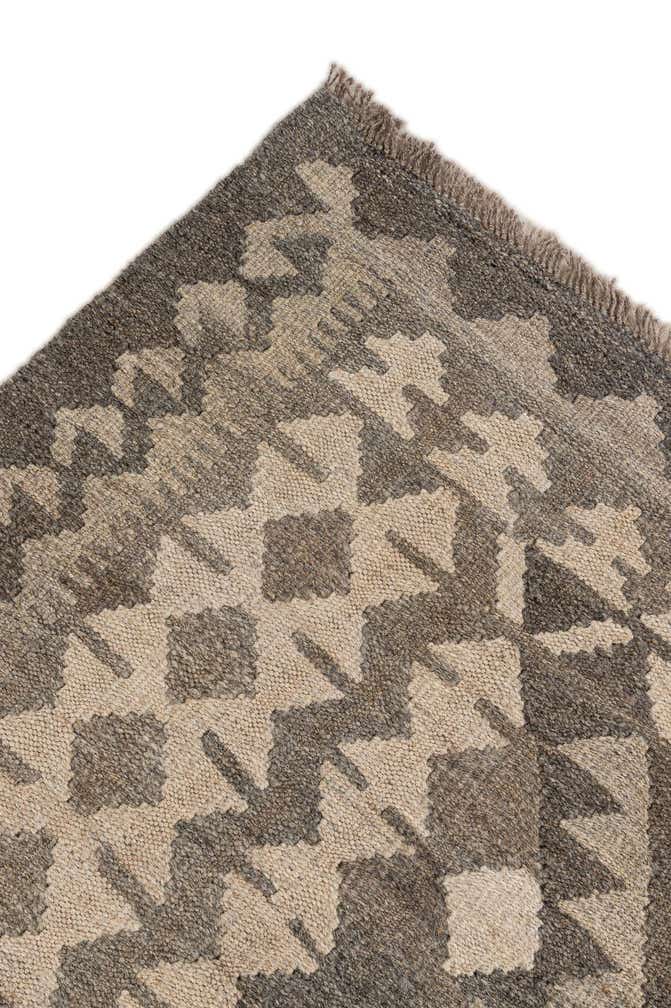 6' 9 x 9' 6 Hand Knotted Kilim Maymana Wool Rug